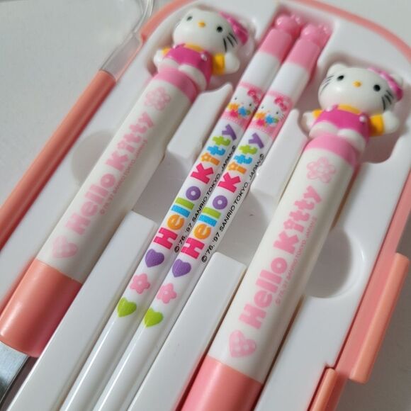 Japan Sanrio Hello Kitty Stainless Utensils Set - Picture 5 of 5